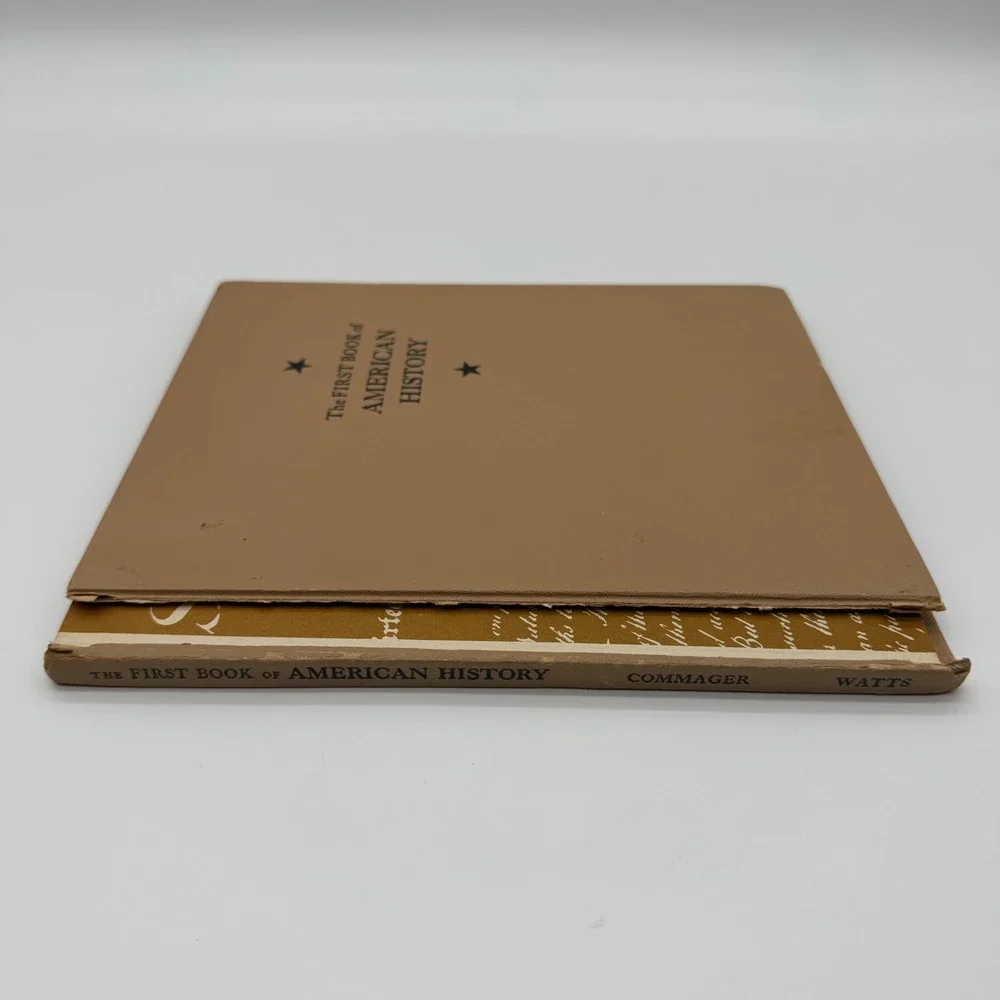 The First Book of American History Henry Steele Commager 1957 Leonard Fisher